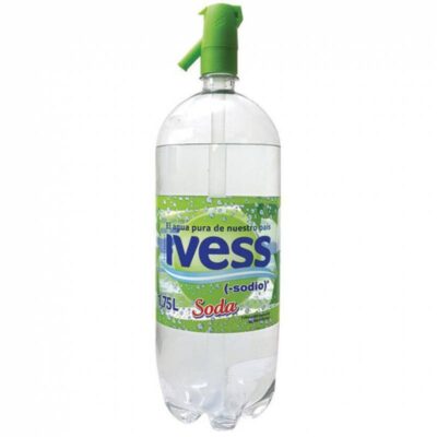 Soda IVESS en sifón descartable (-sodio) de 1.75lts